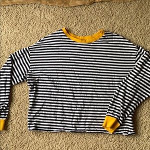 H&M striped long sleeve